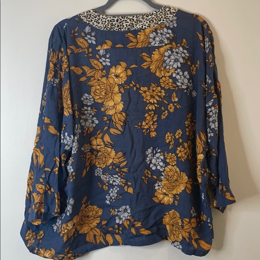 Anthropologie Anderson & Laur pattern kimono NWT - Picture 5 of 6